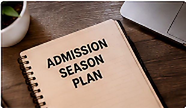 Admission Season Plan notebook